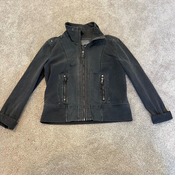 Marrakech Women's Full Zip Cotton Jacket Grey Size Small - Picture 6 of 8